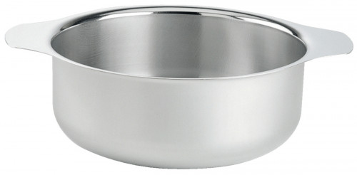 Soupière rond gris inox 18/10 Ø 24 cm Amefa