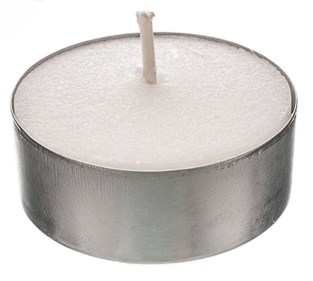 Bougie chauffe plat rond blanc Ø 5,8 cm 2,4 cm Spaas (10 pièces