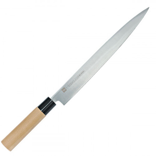 Eminceur tranchelard 27 cm acier bois unie Haiku