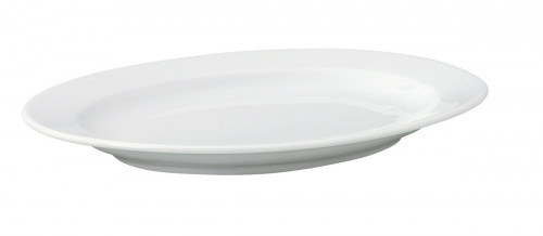 Plat ovale blanc porcelaine 21 cm K Pro.mundi