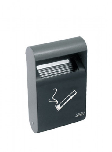 Cendrier mural acier 15,2x6,4x25,5 cm Probbax
