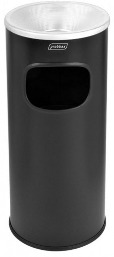 Borne cendrier acier 25x25x65 cm Probbax