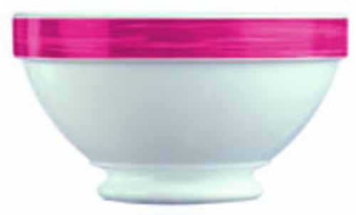 Bol rond rouge verre opal 51 cl Ø 13 cm Brush Arcoroc