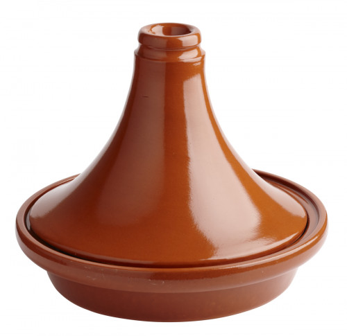 Tajine rond brun terre cuite Ø 17 cm