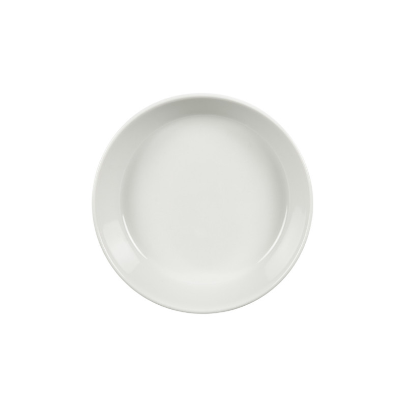 Plat à crème brûlée rond blanc porcelaine Ø 14 cm Prismo Pro.mundi
