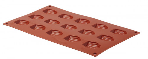 Plaque 15 mini madeleines silicone GN 1/3 29,5x17,5 cm Pro.cooker