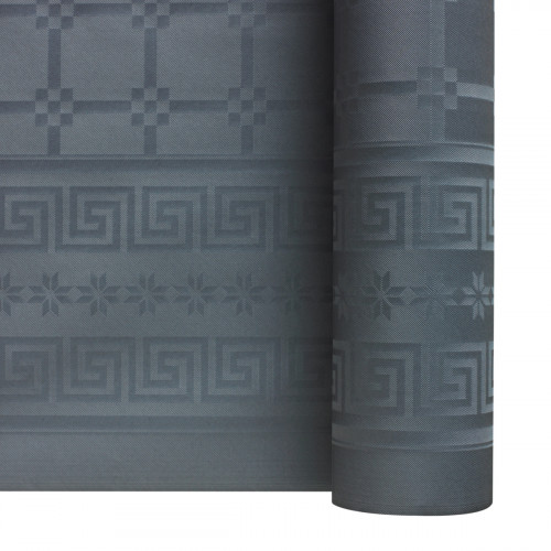 Rouleau de nappe gris papier 1,18x25 m