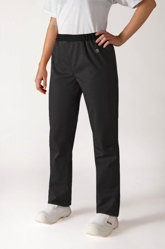 Pantalon femme noir T3 Rosace Robur