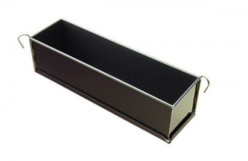 Moule à pâté acier Revêtement anti-adhésif 40x8x8 cm Gobel