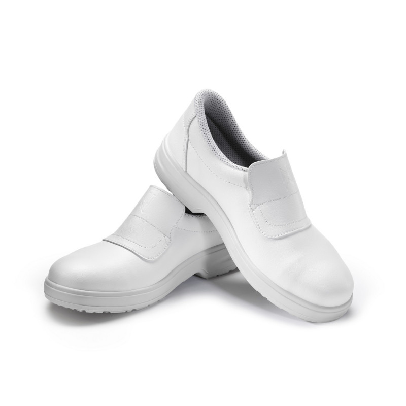 Chaussures mocassin de sécurité mixte blanc 35 Tony Nordways