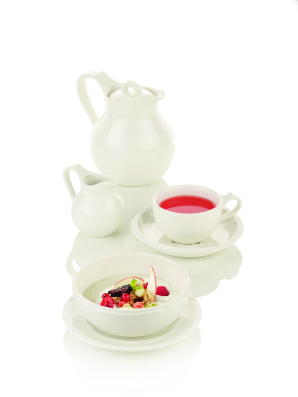 Tasse à déjeuner rond ivoire porcelaine 28 cl Ø 8,2 cm Anna Rak