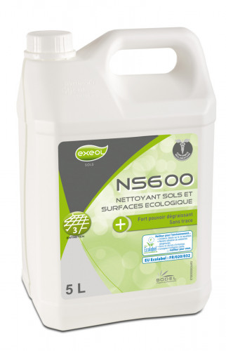 Nettoyant sol concentré 5 L Exeol