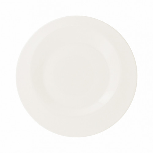 Assiette plate rond ivoire porcelaine vitrifiée Ø 29,6 cm Giro Rak