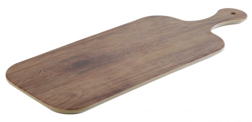 Plateau rectangulaire brun mélamine 48 cm Oak Aps