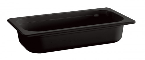 Bac mélamine noir 26,5x16,2x6,5 cm 1,35 L Ecoline Aps
