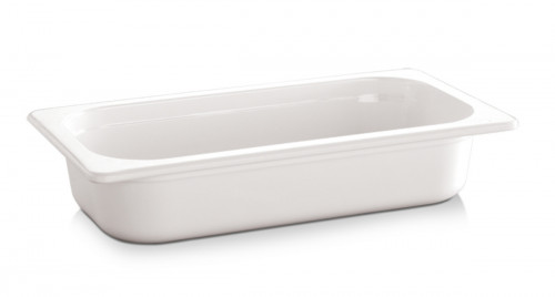 Bac mélamine blanc 32,5x17,6x6,5 cm 2 L Ecoline Aps