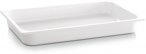 Bac mélamine blanc 53x32,5x6,5 cm 7,1 L Ecoline Aps