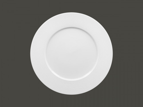 Assiette plate rond blanc porcelaine Ø 31 cm Evolution Rak Rak