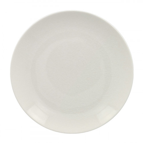 Assiette coupe plate rond blanc porcelaine vitrifiée Ø 15 cm Vintage Rak