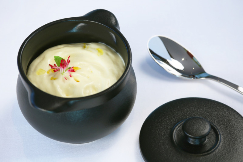 Ramequin rond gris porcelaine vitrifiée Ø 11 cm Chefs Fusion Rak