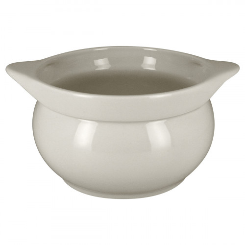 Soupière rond blanc porcelaine vitrifiée Ø 15,7 cm Chefs Fusion Rak