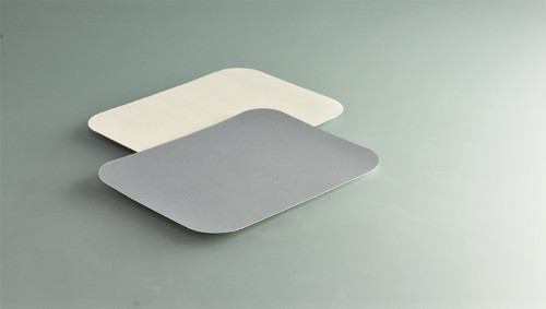Couvercle pour barquette 68,5CL rectangulaire gris 10,3x19,5 cm 67 cl (100 pièces)
