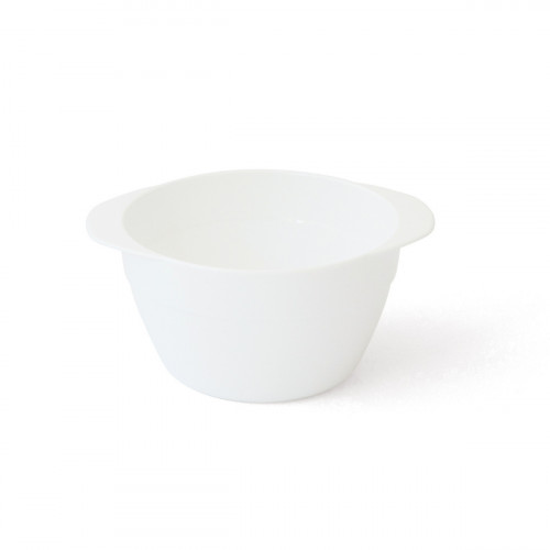 Bol à oreilles rond blanc polypropylène (pp) 50 cl Ø 12 cm Vaisselle Enfance Plastorex