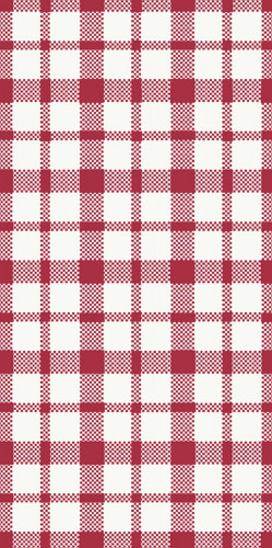 Serviette rouge ouate de cellulose 40x40 cm Giovanni Duni (250 pièces)