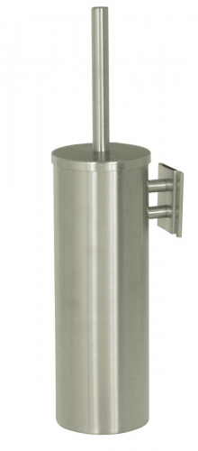 Brosse wc rond argent inox Probbax