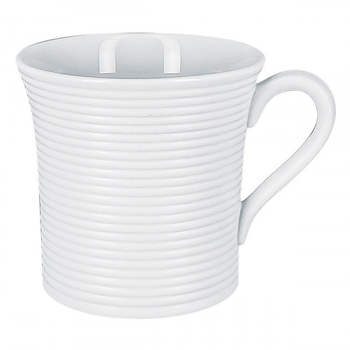 Tasse à thé rond blanc porcelaine vitrifiée 25 cl Ø 8,4 cm Evolution Rak