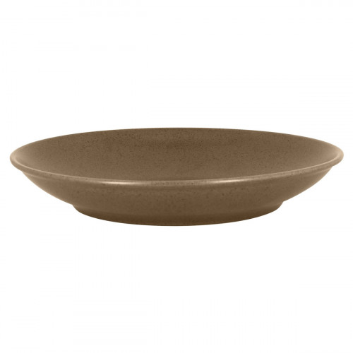 Assiette coupe creuse rond marron porcelaine vitrifiée Ø 27,8 cm Genesis Rak