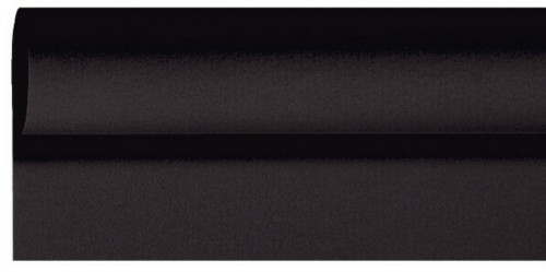Rouleau de nappe noir non tissé 10x1,18 m Dunicel Duni