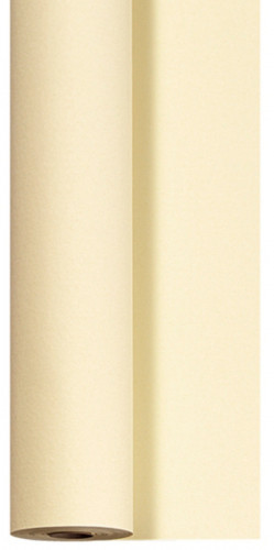 Rouleau de nappe ivoire non tissé 25x1,18 m Dunicel Duni