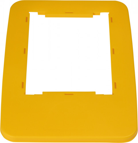 Cadre couvercle plastique jaune Probbax