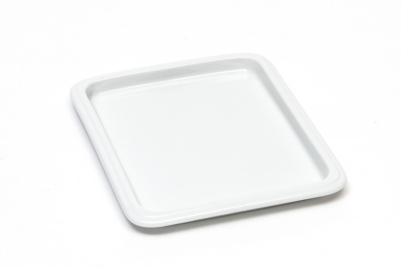 Plat de présentation porcelaine blanc 265x325 mm Zepe