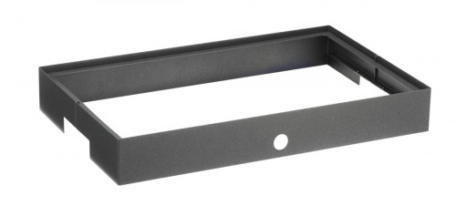 Base inox noir 547x342x75 mm Pintinox