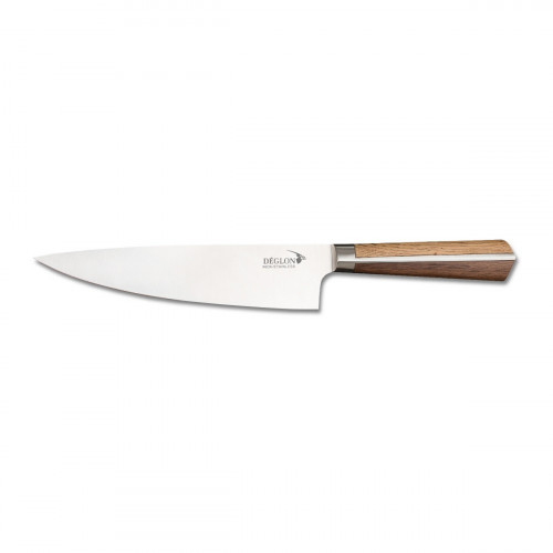 Couteau chef 20 m inox bois unie High Woods Deglon