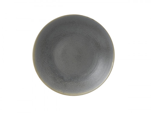 Assiette creuse rond gris porcelaine Ø 29,3 cm Evo Granite Dudson