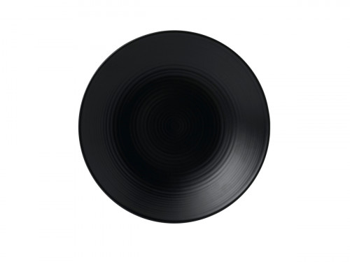 Assiette creuse rond Jet porcelaine Ø 29,3 cm Evo Dudson