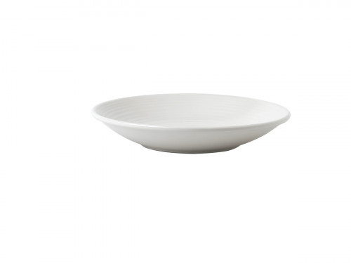 Assiette creuse rond blanc porcelaine Ø 24,3 cm Evo Pearl Dudson