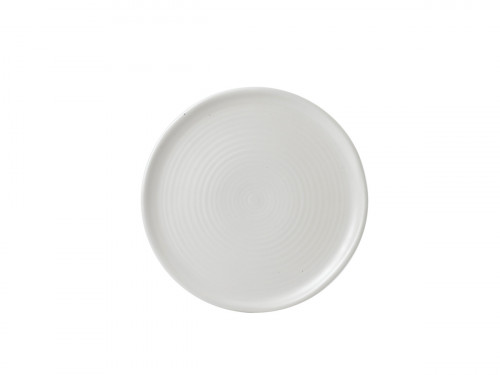 Assiette plate rond blanc porcelaine Ø 25,2 cm Evo Pearl Dudson