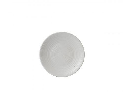 Assiette coupe plate rond blanc porcelaine Ø 20,5 cm Evo Pearl Dudson