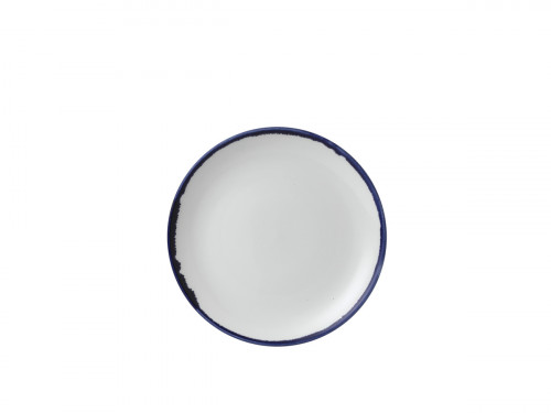 Assiette coupe plate rond Ink porcelaine vitrifiée Ø 21,7 cm Harvest Dudson