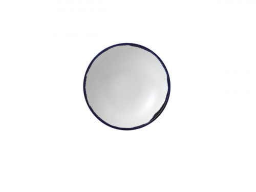 Assiette coupe creuse rond Ink porcelaine vitrifiée Ø 18,2 cm Harvest Dudson