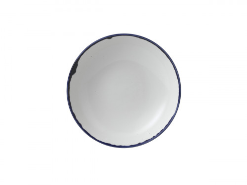 Assiette coupe creuse rond Ink porcelaine vitrifiée Ø 24,8 cm Harvest Dudson