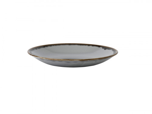 Assiette creuse rond gris porcelaine vitrifiée Ø 27,8 cm Harvest Dudson