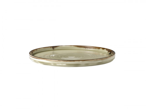 Assiette plate rond beige porcelaine vitrifiée Ø 26 cm Harvest Dudson