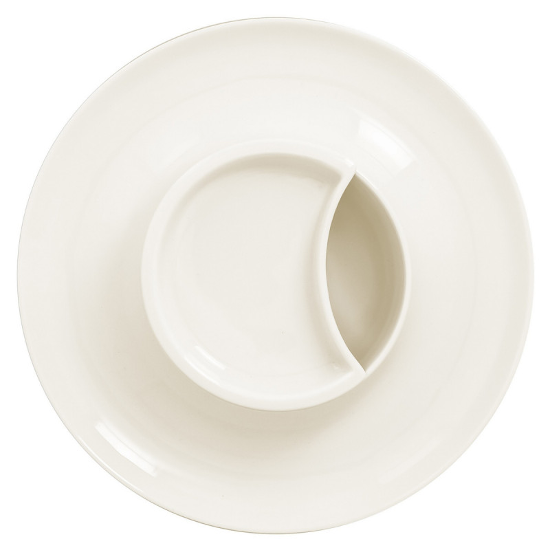 Couvercle blanc porcelaine 14,5 cm Ashore Rak
