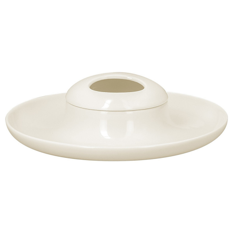 Assiette creuse rond blanc porcelaine vitrifiée Ø 18,9 cm Ashore Rak