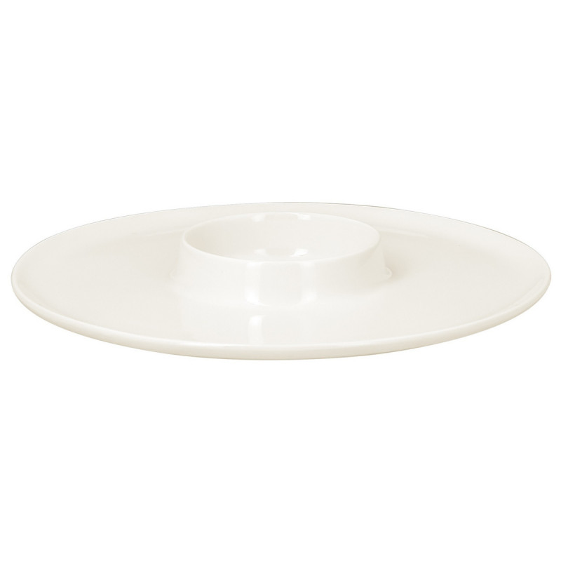 Assiette creuse rond blanc porcelaine vitrifiée Ø 25,5 cm Chill Rak